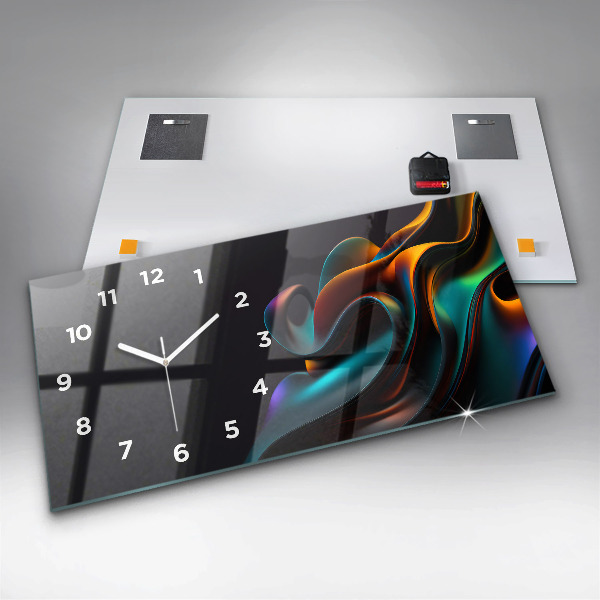 Orologi orizzontali Onda futuristica