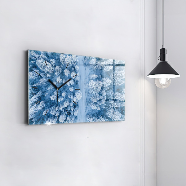 Orologi orizzontali Foresta vista dall'alto Drone