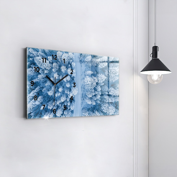 Orologi orizzontali Foresta vista dall'alto Drone