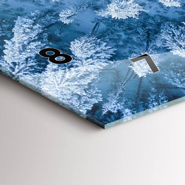 Orologi orizzontali Foresta vista dall'alto Drone