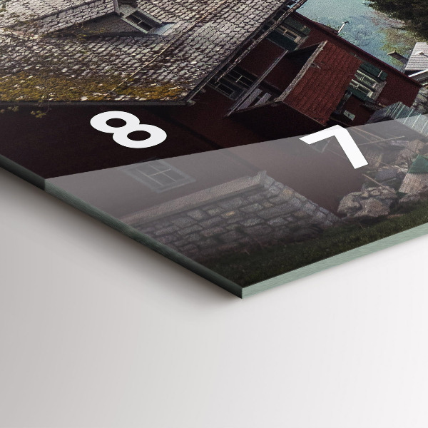 Orologi orizzontali Vista sulle montagne