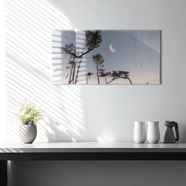 Orologi orizzontali Mezzaluna e alberi