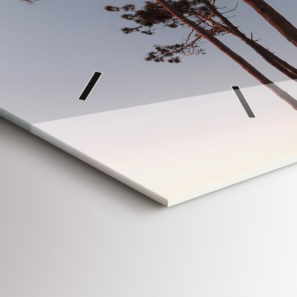 Orologi orizzontali Mezzaluna e alberi