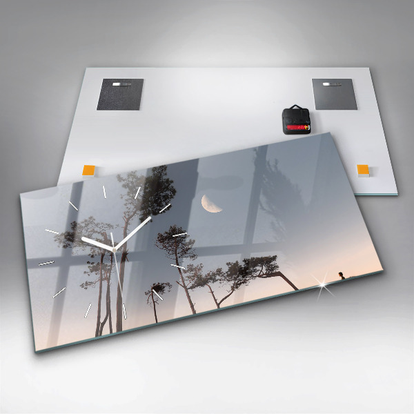 Orologi orizzontali Mezzaluna e alberi