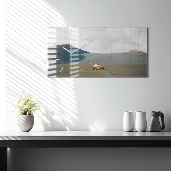 Orologi orizzontali Veicolo nel deserto della Kamchatka