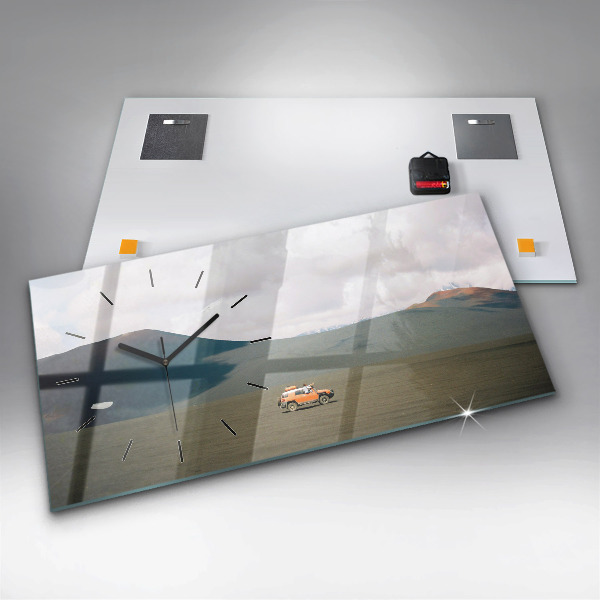 Orologi orizzontali Veicolo nel deserto della Kamchatka