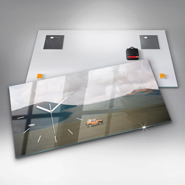 Orologi orizzontali Veicolo nel deserto della Kamchatka