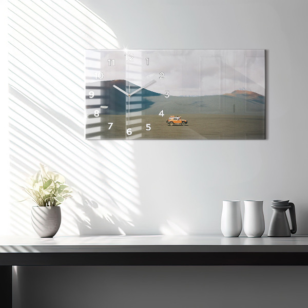 Orologi orizzontali Veicolo nel deserto della Kamchatka