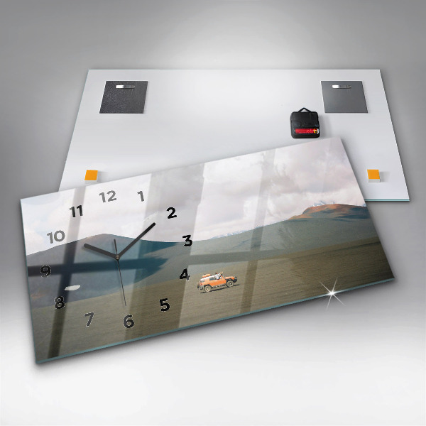 Orologi orizzontali Veicolo nel deserto della Kamchatka