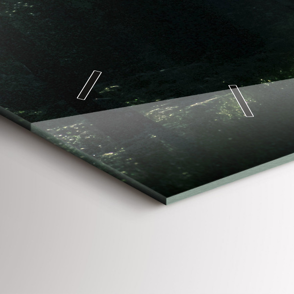 Orologi orizzontali Strada forestale e strisce di sole