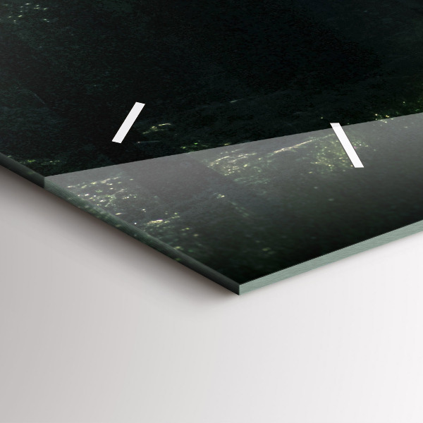 Orologi orizzontali Strada forestale e strisce di sole