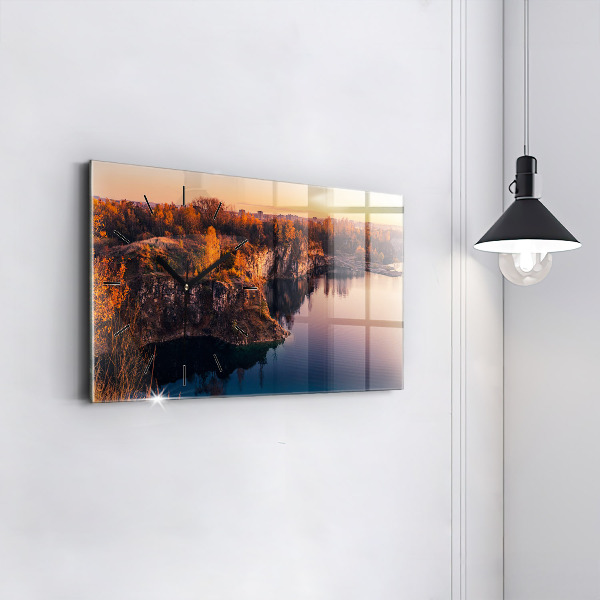 Orologi orizzontali Lago di Cracovia Zakrzówek autunno