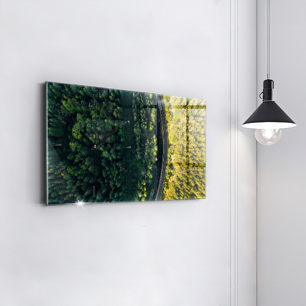 Orologi orizzontali La foresta vista dall'alto