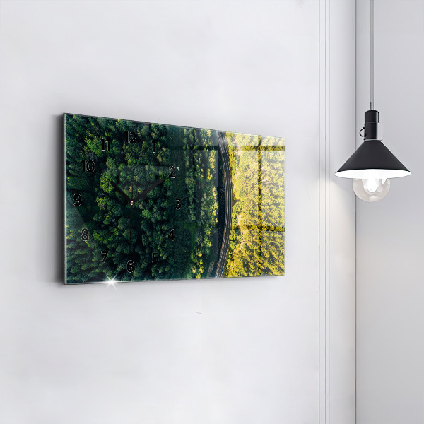 Orologi orizzontali La foresta vista dall'alto
