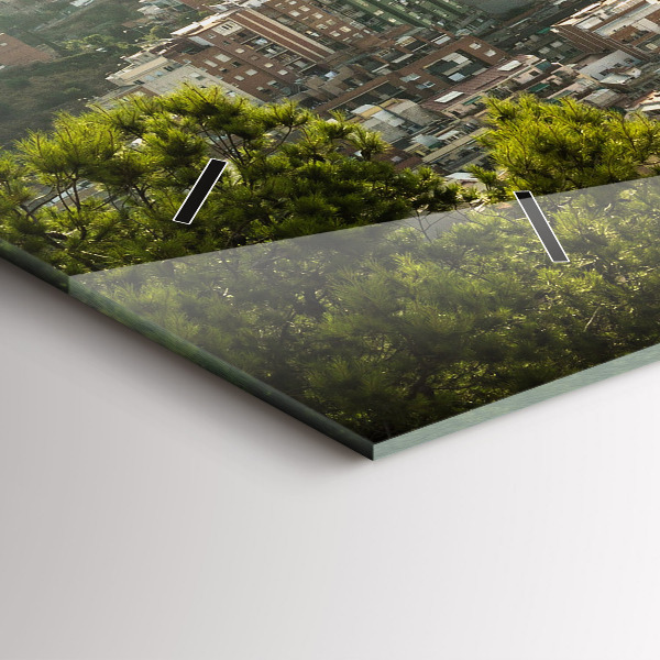 Orologi orizzontali Barcellona vista Montjuic