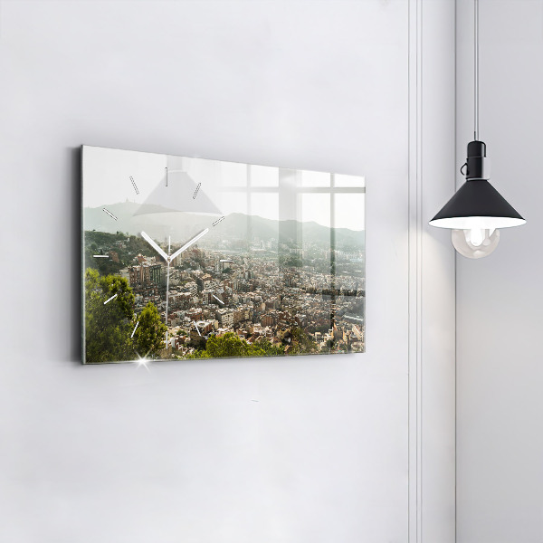 Orologi orizzontali Barcellona vista Montjuic