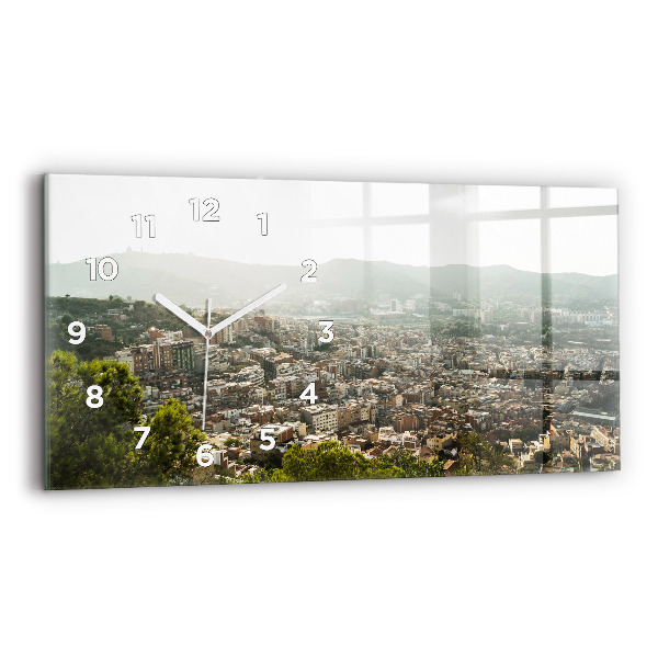 Orologi orizzontali Barcellona vista Montjuic