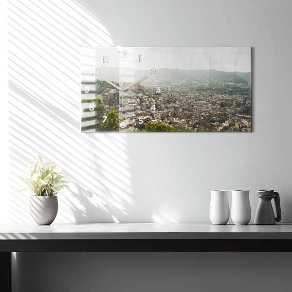 Orologi orizzontali Barcellona vista Montjuic