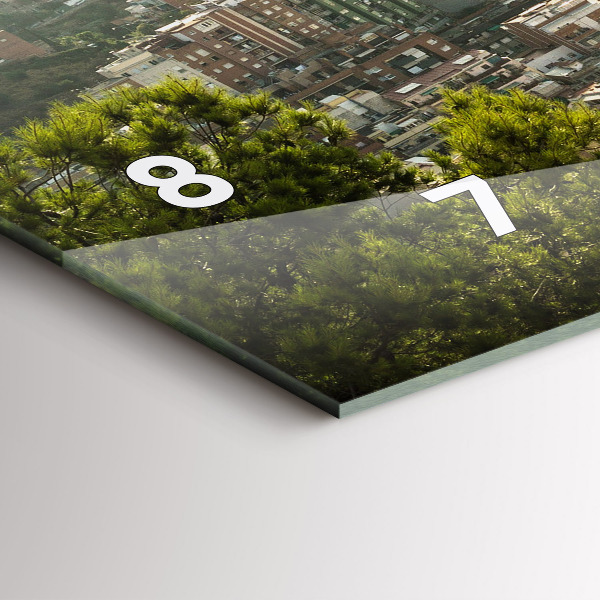 Orologi orizzontali Barcellona vista Montjuic