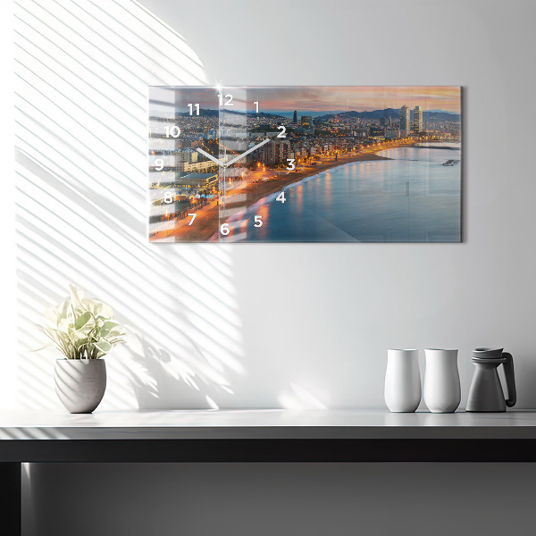 Orologio rettangolare Spiaggia di Barcellona