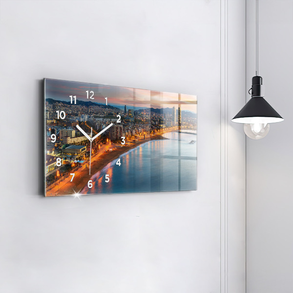 Orologio rettangolare Spiaggia di Barcellona