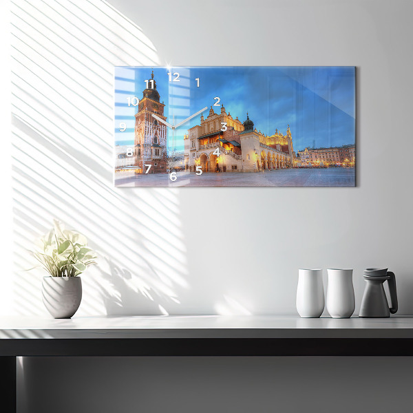 Orologio rettangolare Piazza del Mercato Principale di Cracovia