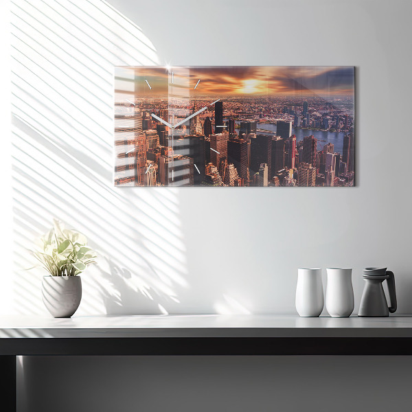 Orologi orizzontali Panorama della città ovest