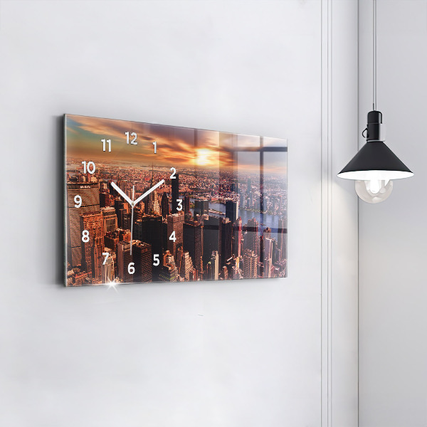 Orologi orizzontali Panorama della città ovest
