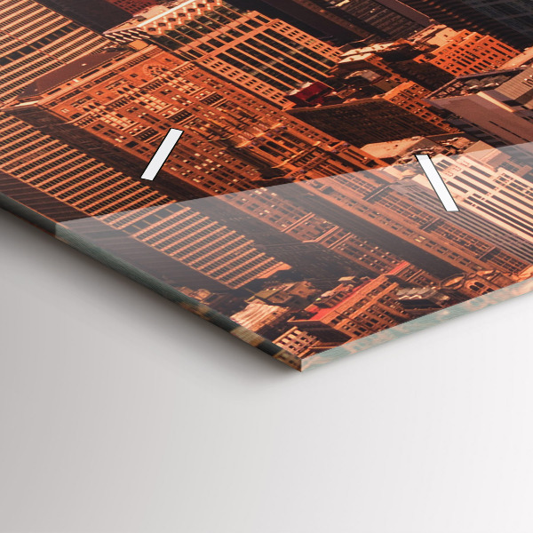 Orologi orizzontali Panorama della città ovest