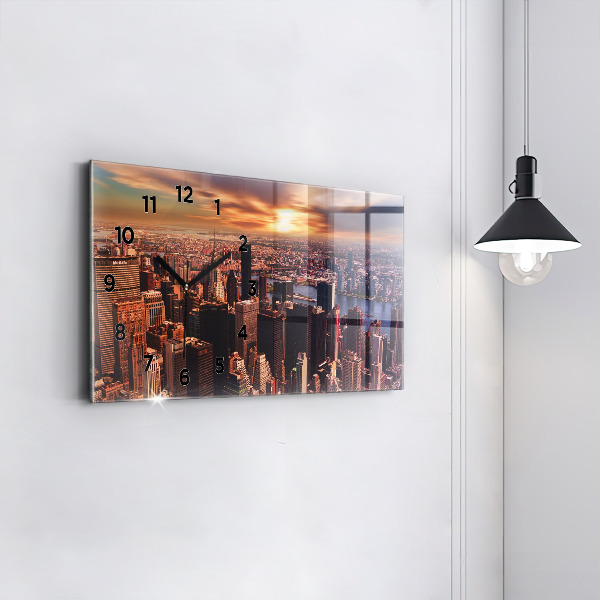 Orologi orizzontali Panorama della città ovest