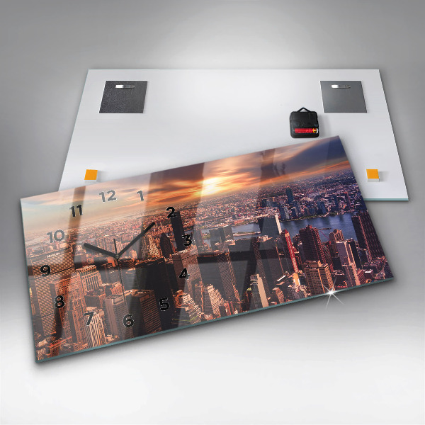 Orologi orizzontali Panorama della città ovest
