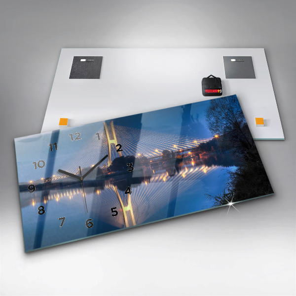 Orologio rettangolare Ponte Rędziński Breslavia