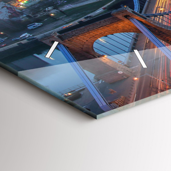 Orologio rettangolare Breslavia da un drone