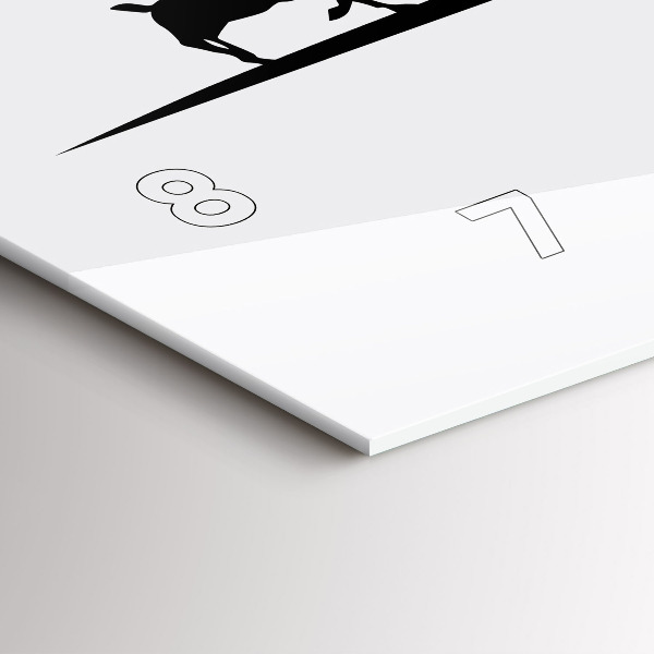 Orologi orizzontali Grafica panoramica di Poznan