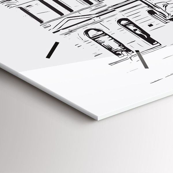 Orologi orizzontali Illustrazione della città di Poznań