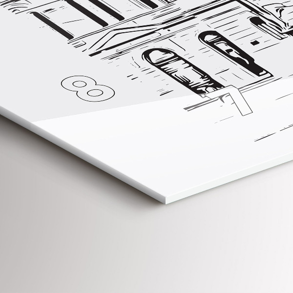 Orologi orizzontali Illustrazione della città di Poznań