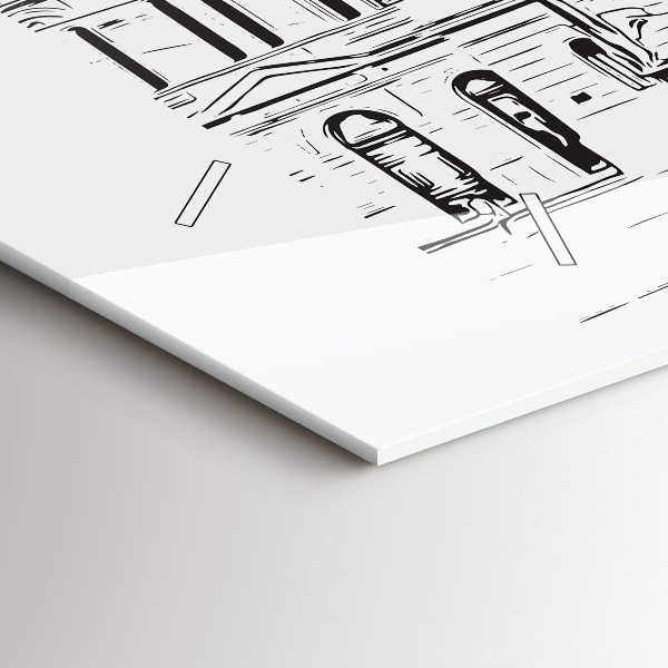 Orologi orizzontali Illustrazione della città di Poznań