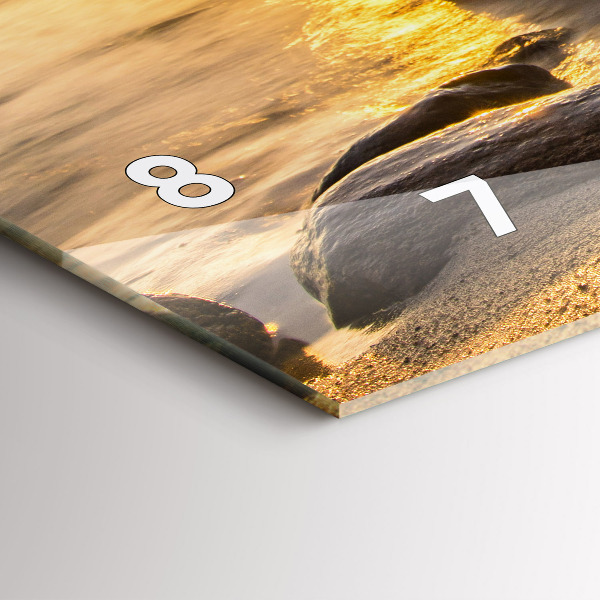 Orologi orizzontali Alba sul Mar Baltico