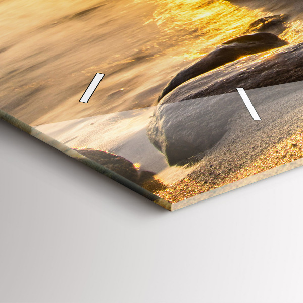 Orologi orizzontali Alba sul Mar Baltico