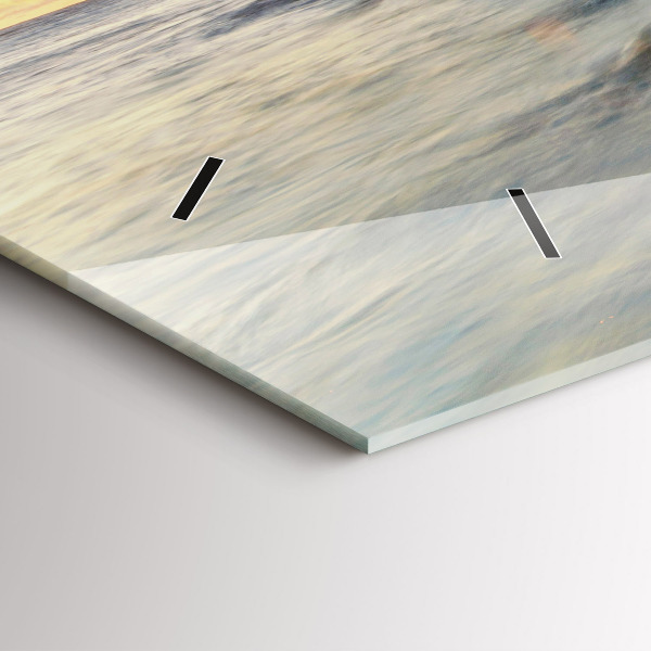 Orologio rettangolare Il Faro e il Mar Baltico