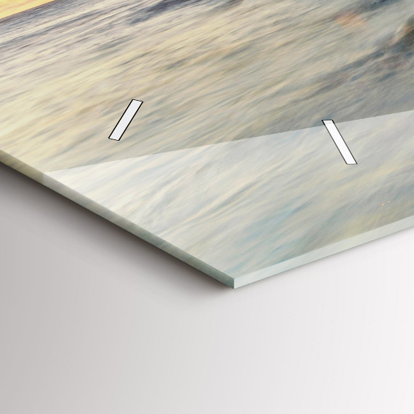 Orologio rettangolare Il Faro e il Mar Baltico