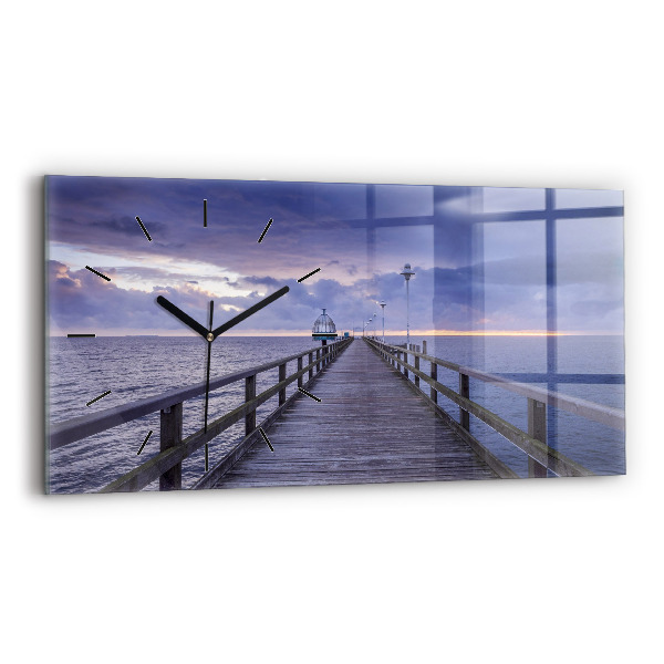 Orologi orizzontali Molo sul Mar Baltico