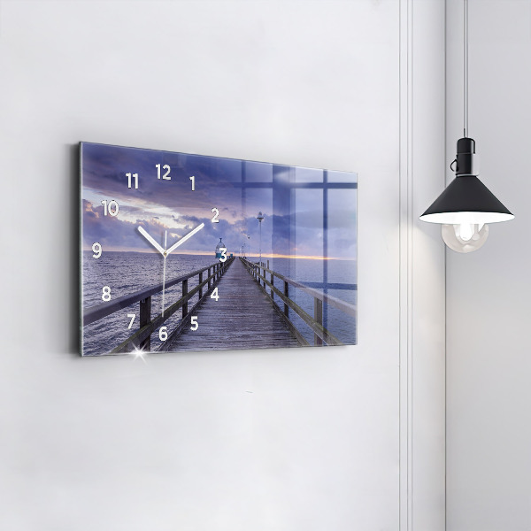 Orologi orizzontali Molo sul Mar Baltico