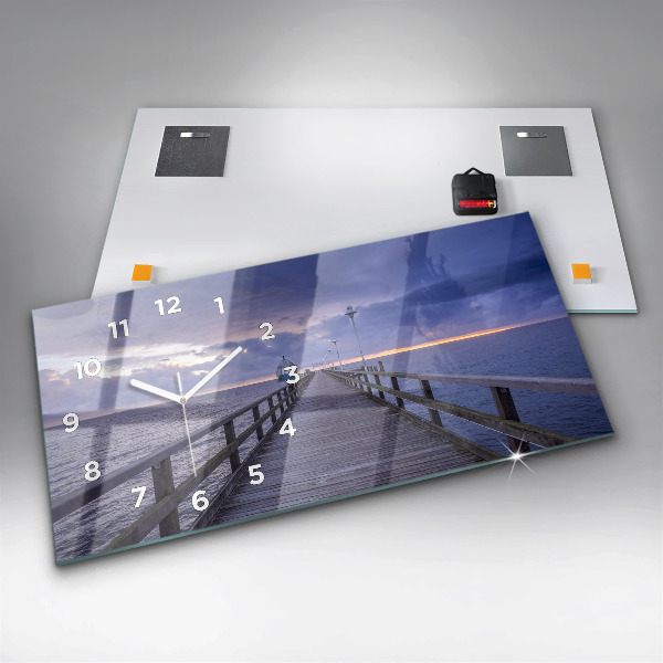 Orologi orizzontali Molo sul Mar Baltico
