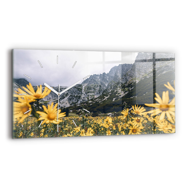 Orologi orizzontali Fiori di prato in montagna