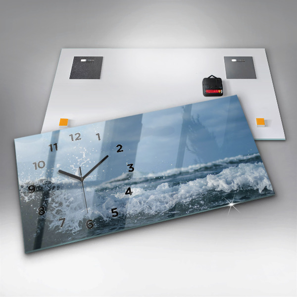 Orologi orizzontali Fotografia delle onde del mare