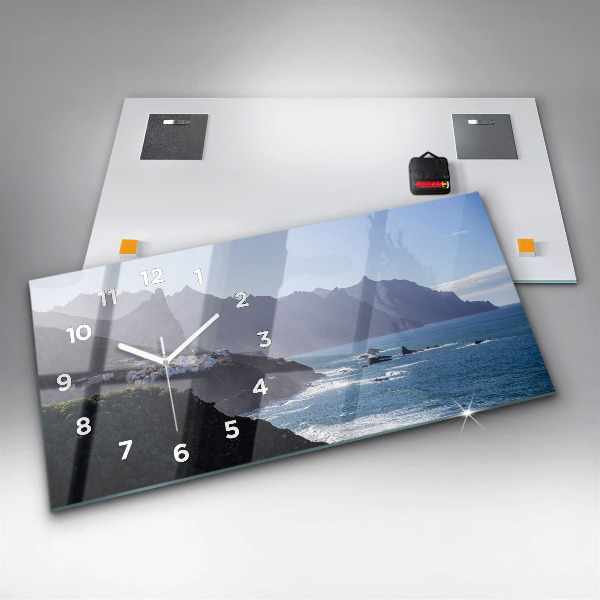 Orologi orizzontali Montagne in riva all'oceano
