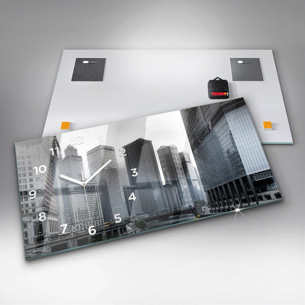 Orologi orizzontali Lodz con panorama della città