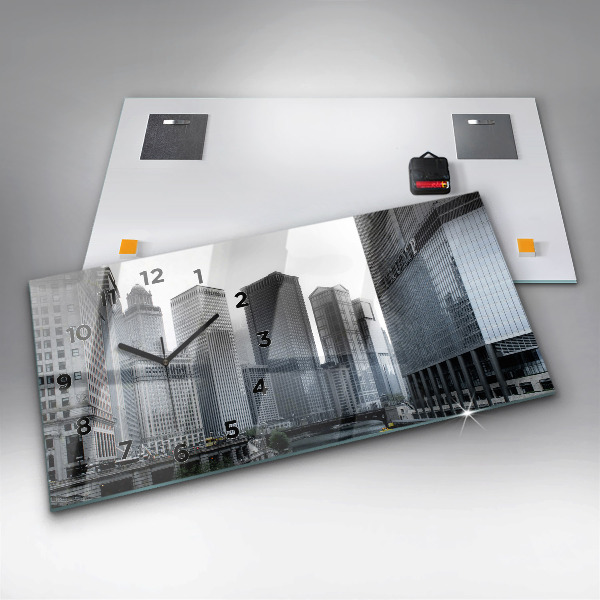 Orologi orizzontali Lodz con panorama della città