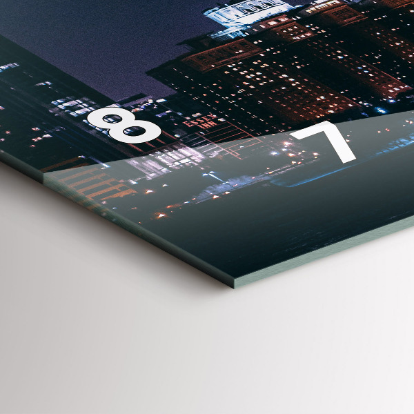 Orologi orizzontali Paesaggio urbano di Chicago